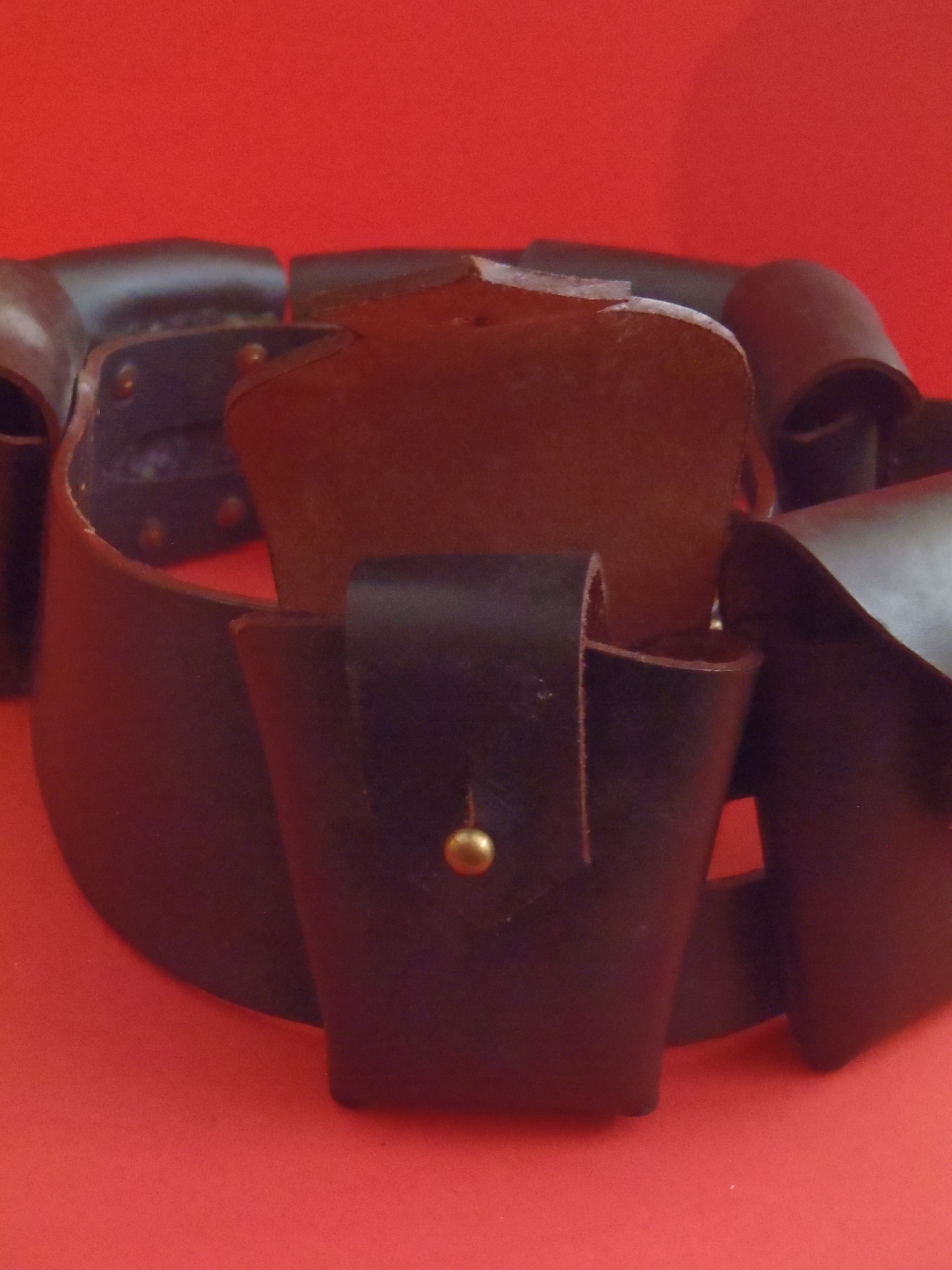 1903 Leather Bandolier 9 Pocket
